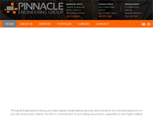 Tablet Screenshot of pinnacle-engr.com